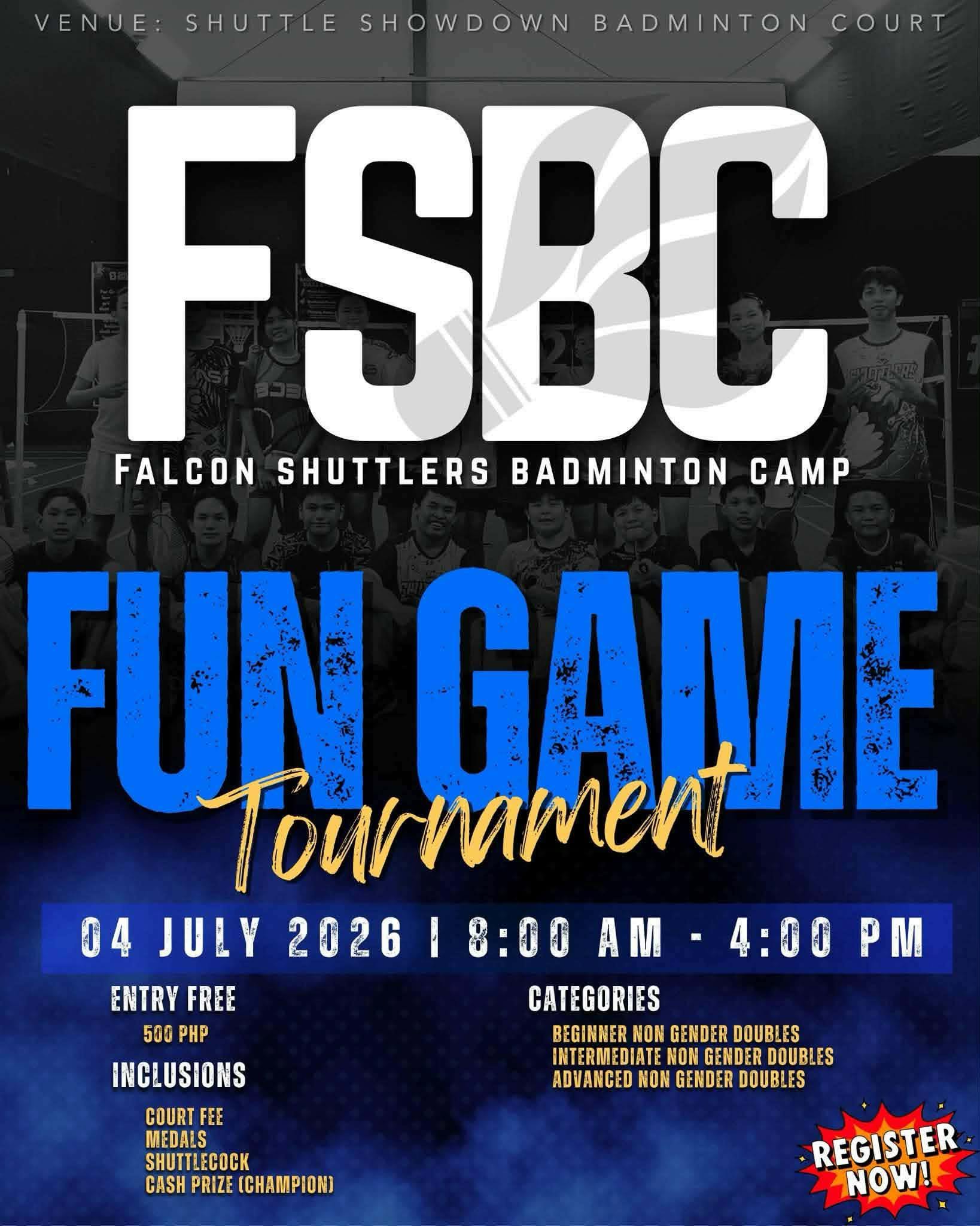 1st FSBC Fun Game Tournament