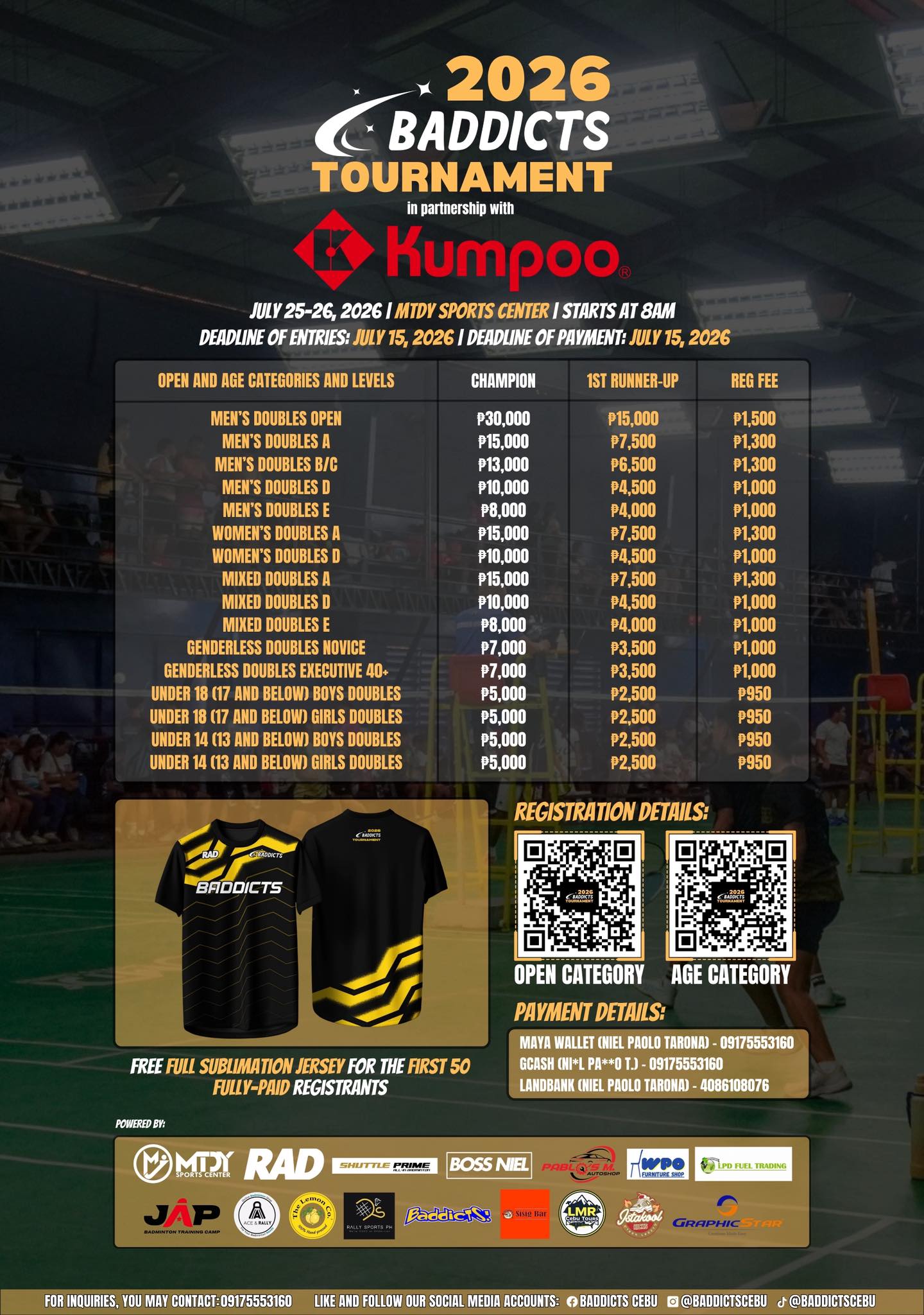 2026 BADDICTS CEBU TOURNAMENT