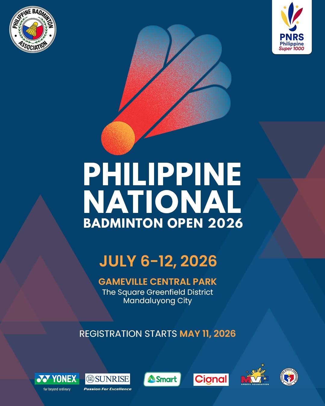 2026 Philippine National Badminton Open
