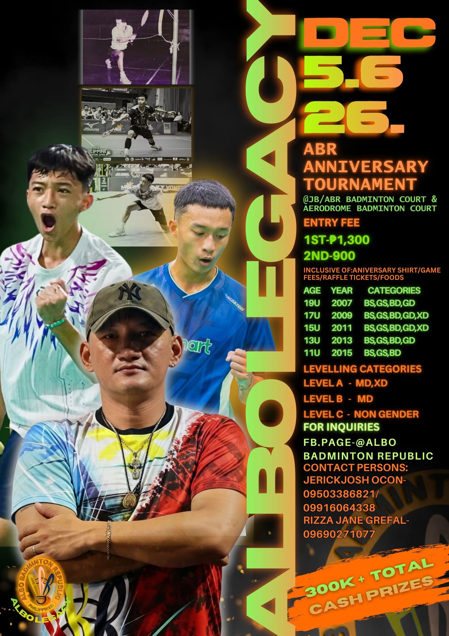 ABR Anniversary Badminton Tournament 2026