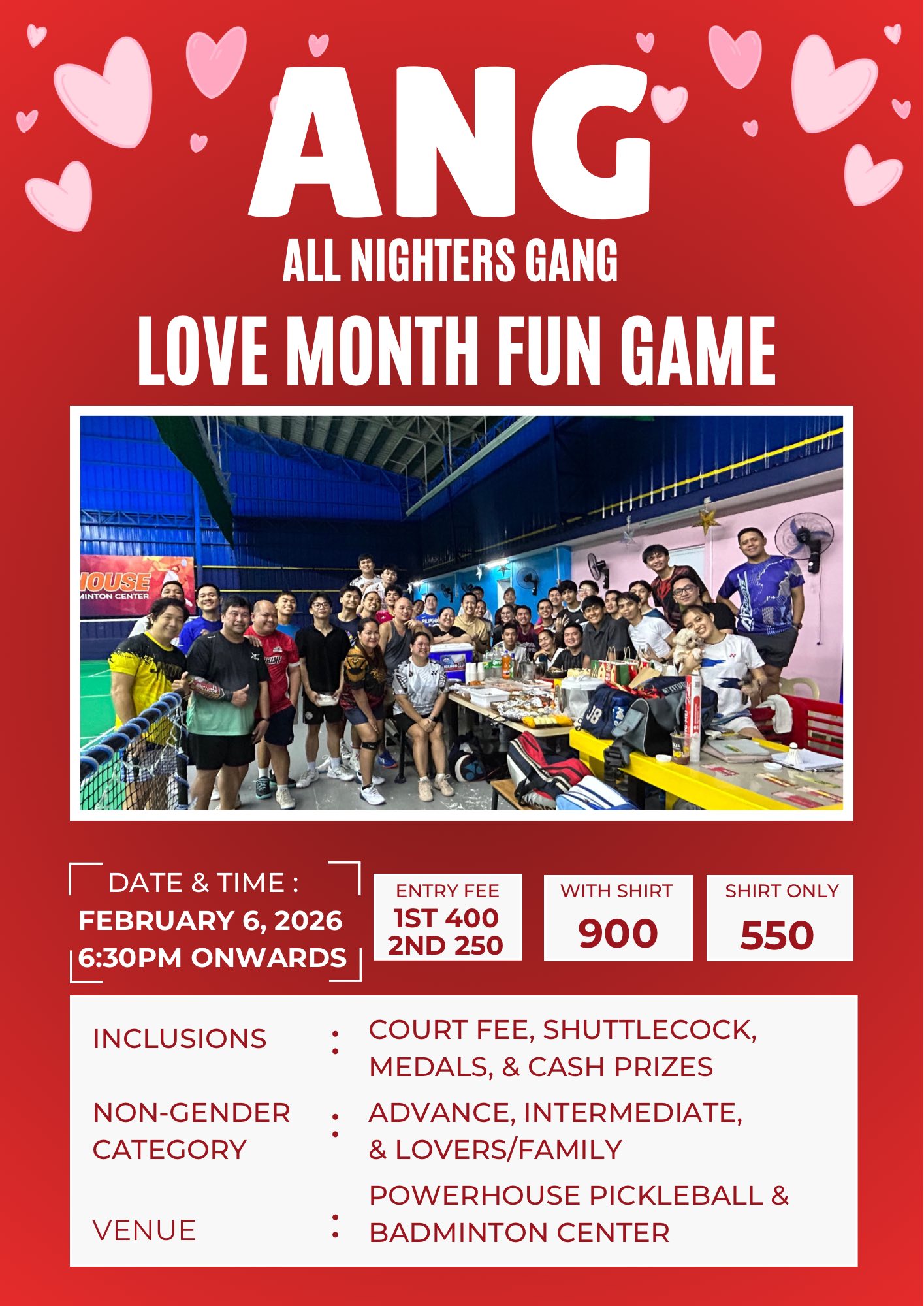 ANG Love Month Fun Game