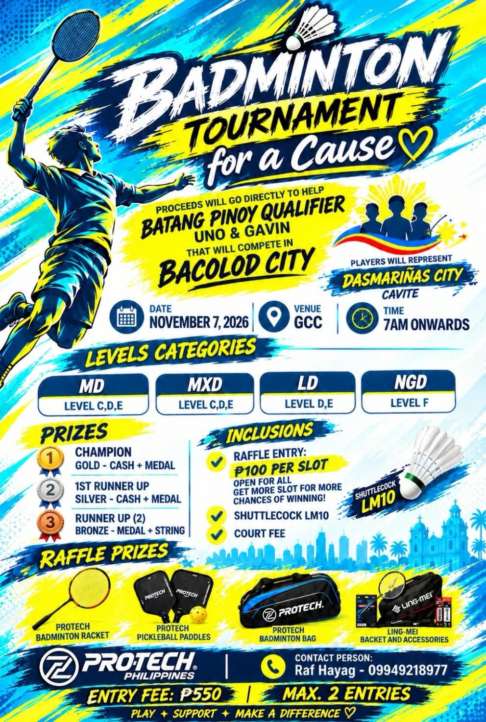 Badminton Tournament for a Cause