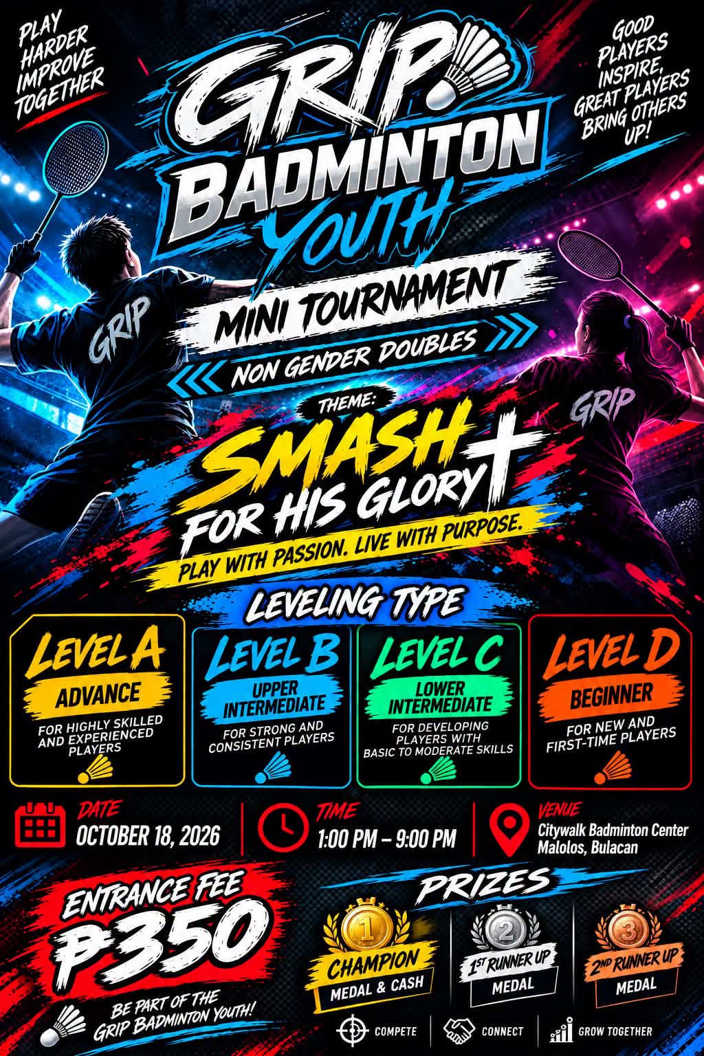 GRIP Badminton Tournament