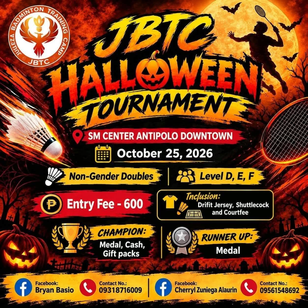 JBTC Halloween Tournament