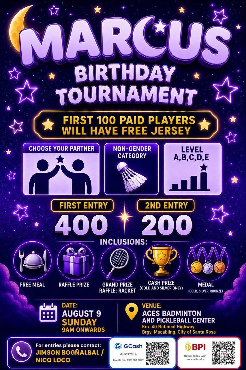Marcus Birthday Tournament