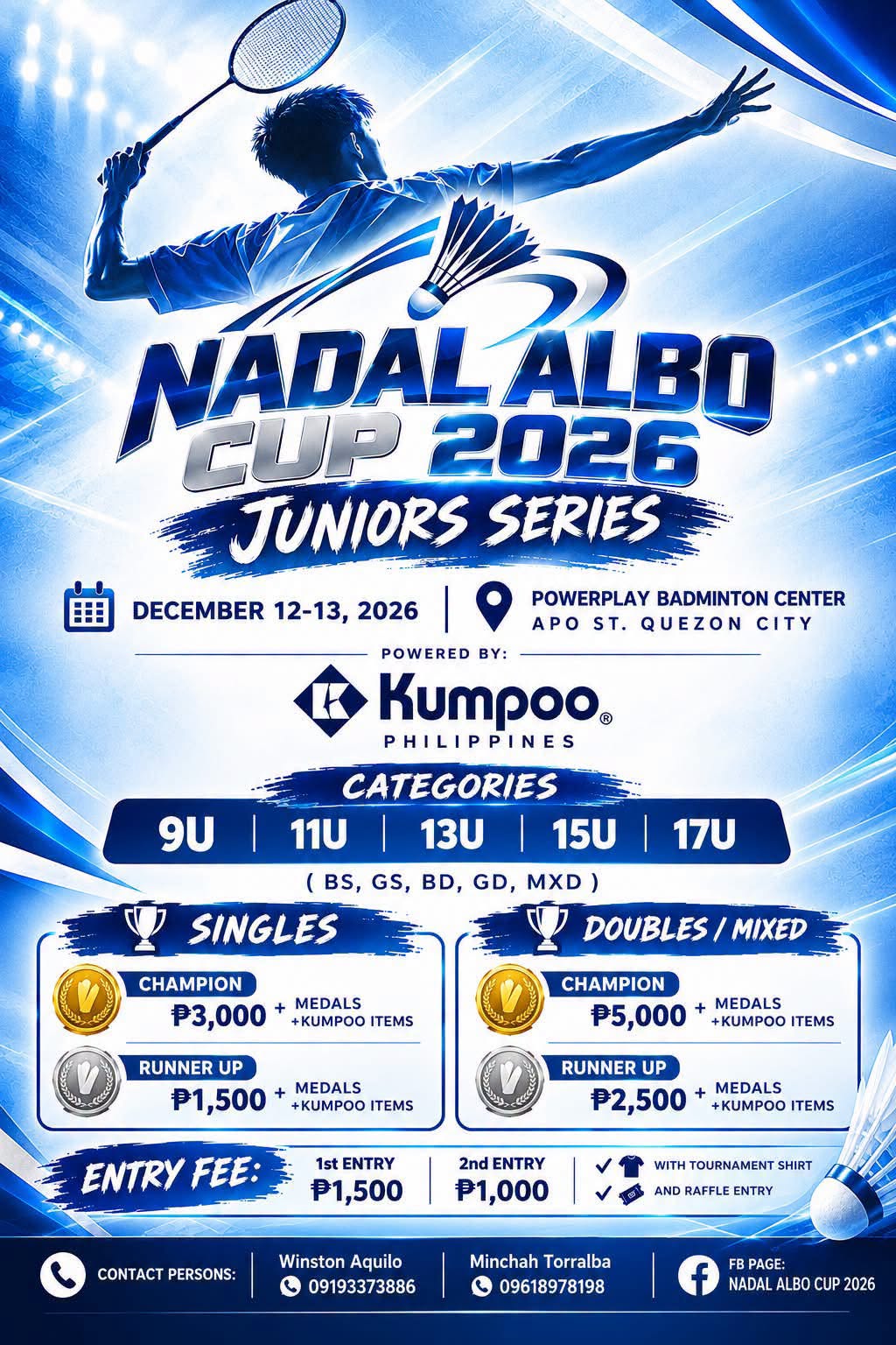 Nadal Albo Cup 2026 Juniors Series