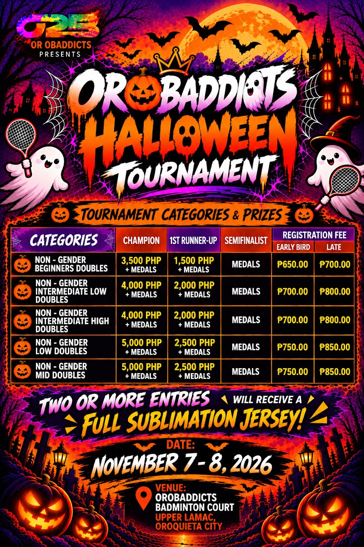 Orobaddicts Halloween Tournament