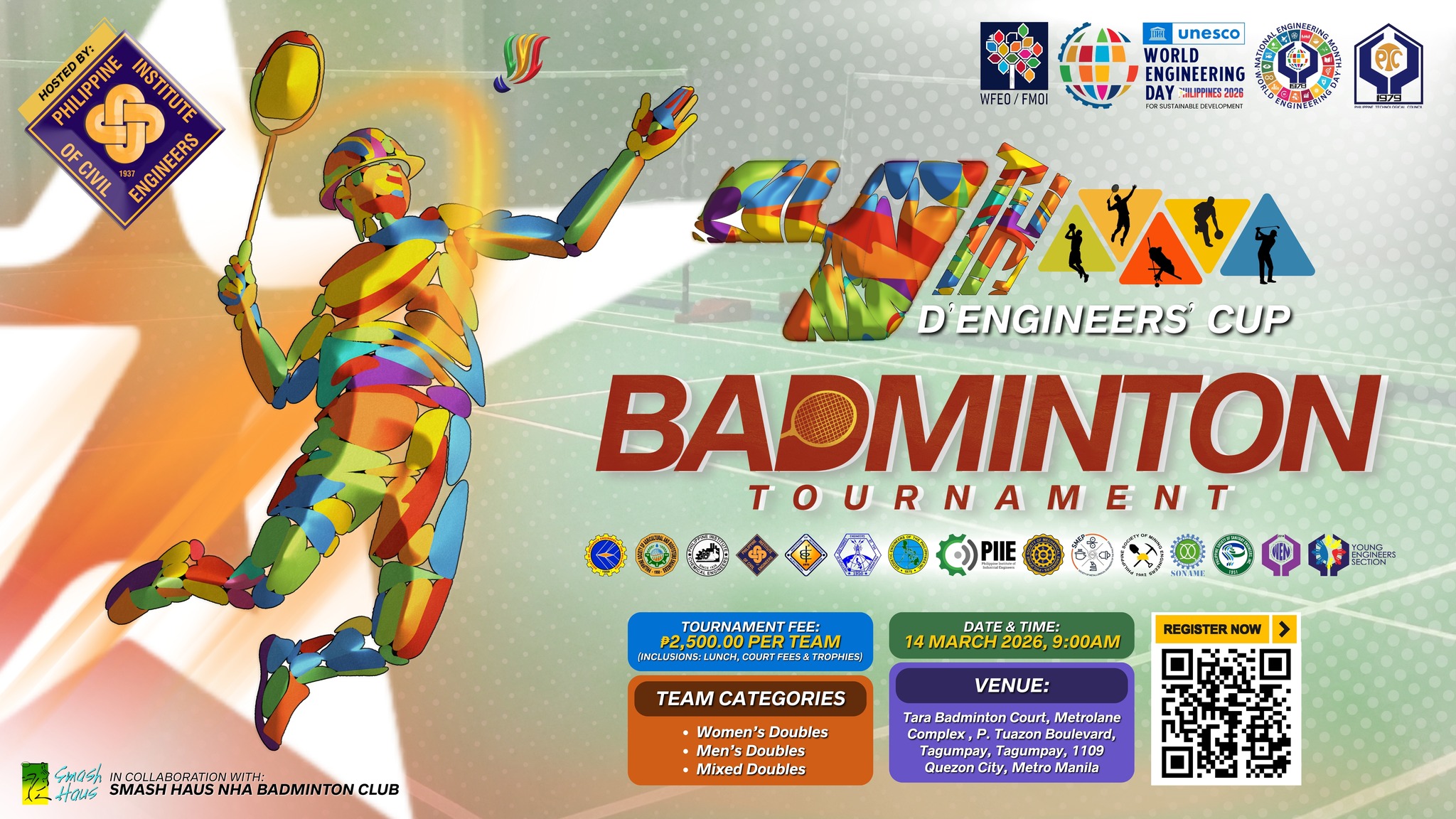 PTC 4th D’ Engineers Cup - Badminton Tournament