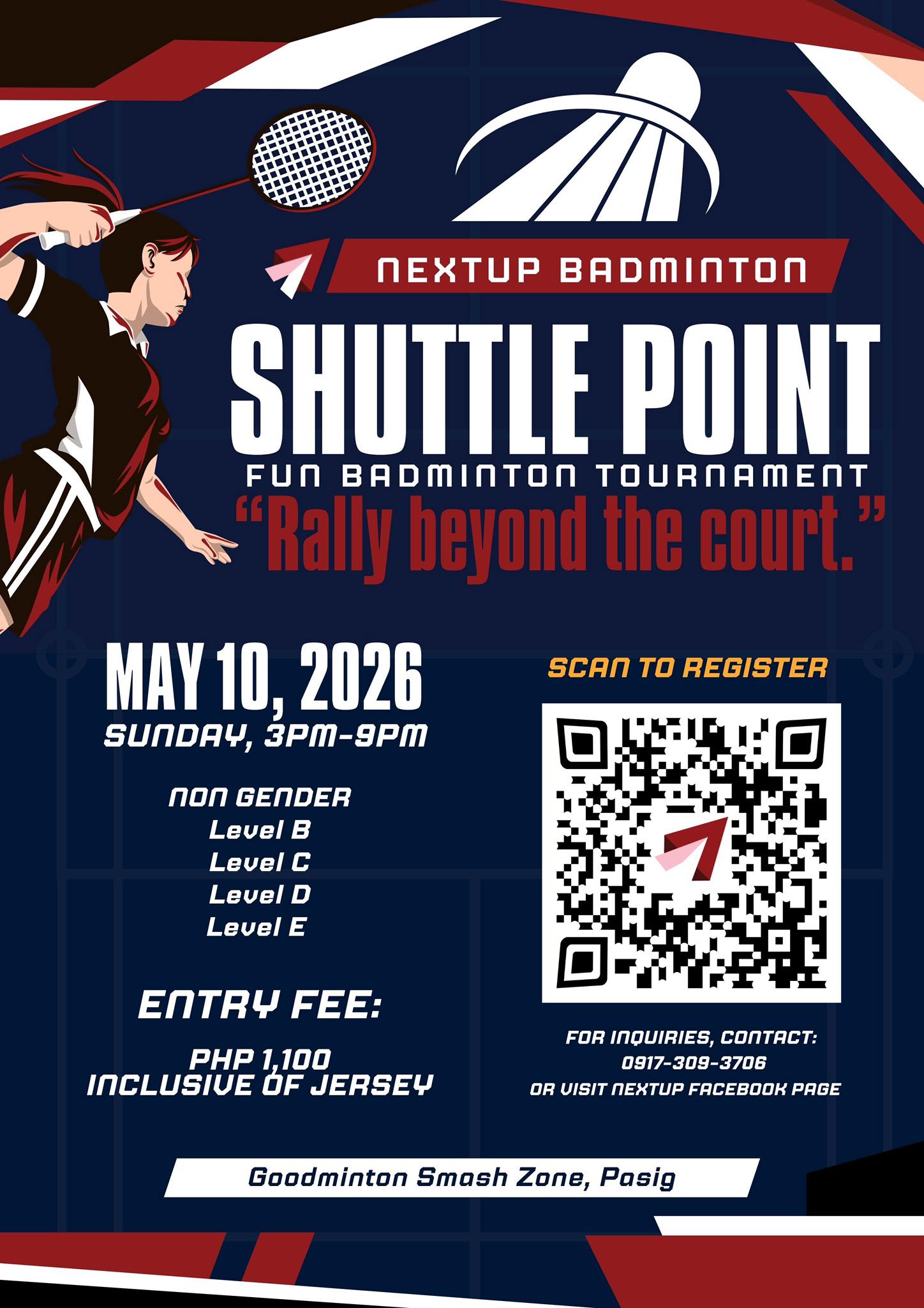 SHUTTLE POINT: Fun Badminton Tournament